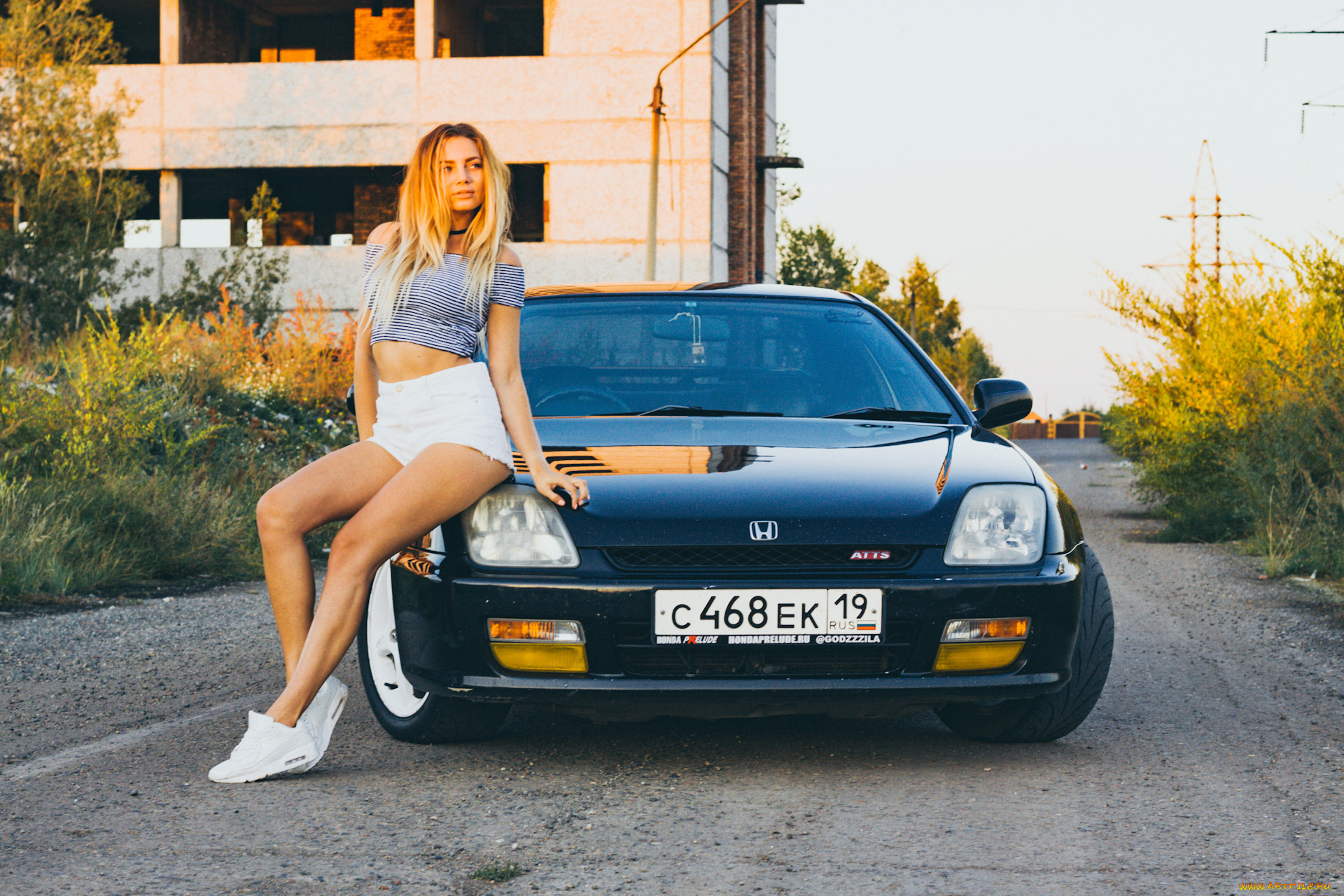 автомобили, -авто, с, девушками, honda