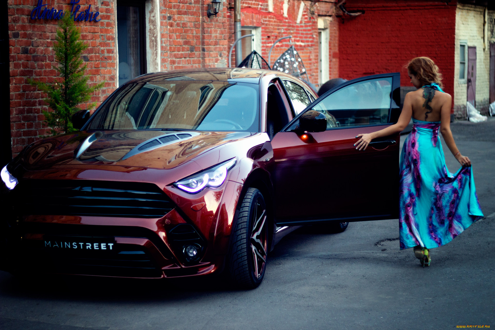 автомобили, -авто, с, девушками, infinity