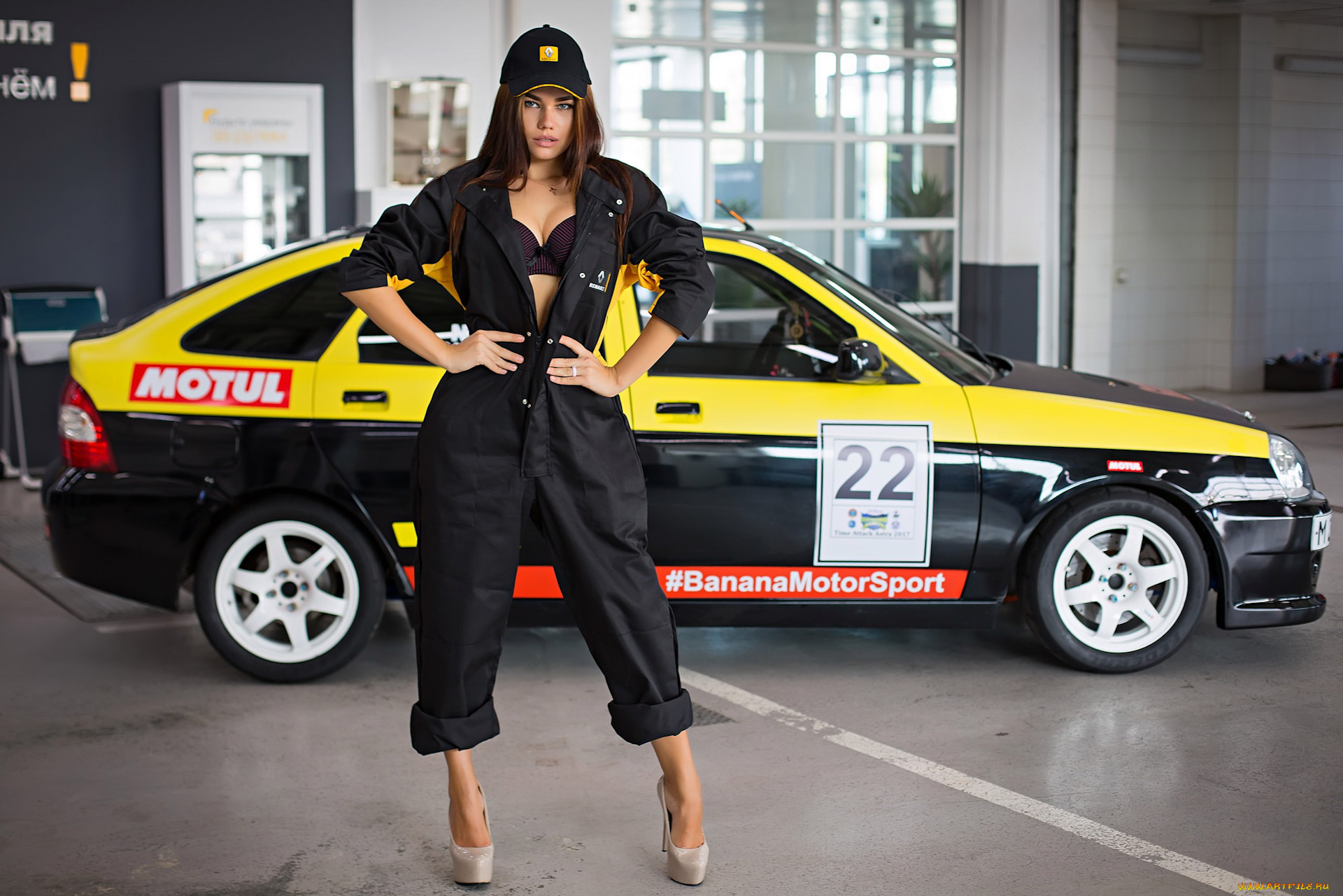 автомобили, -авто, с, девушками, лада, приора