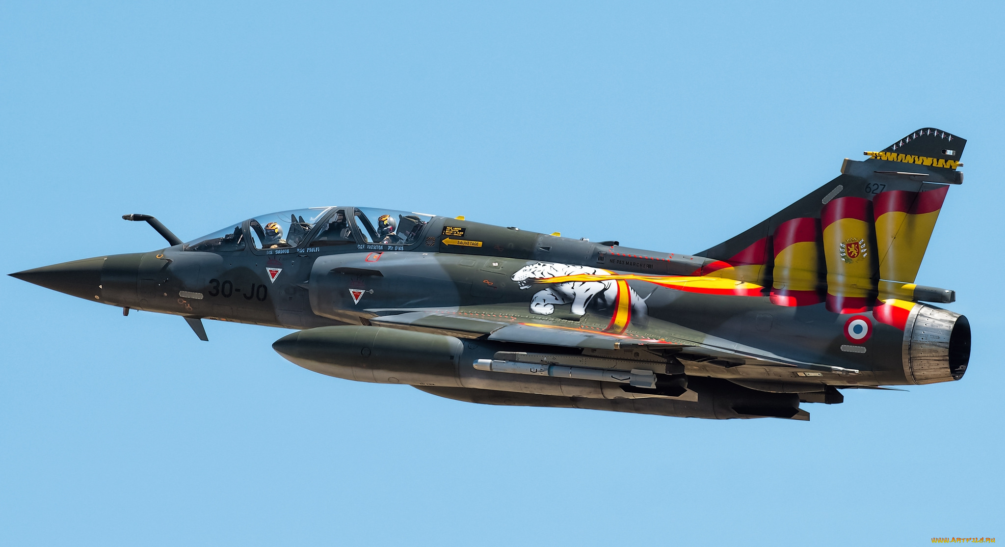 mirage, 2000, авиация, боевые, самолёты, ввс