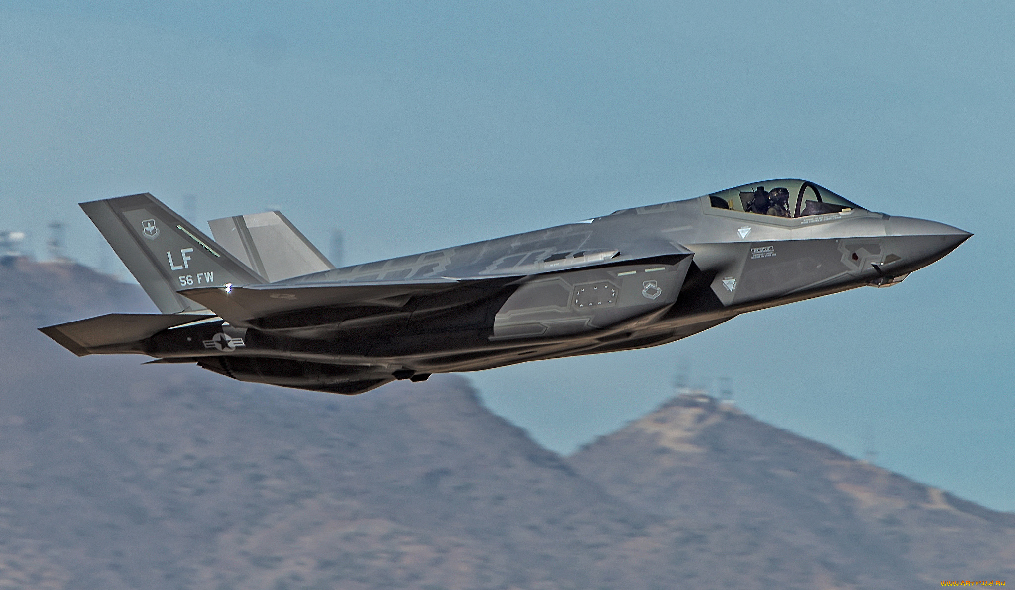 lockheed, f-35a, lightning, ii, авиация, боевые, самолёты, ввс