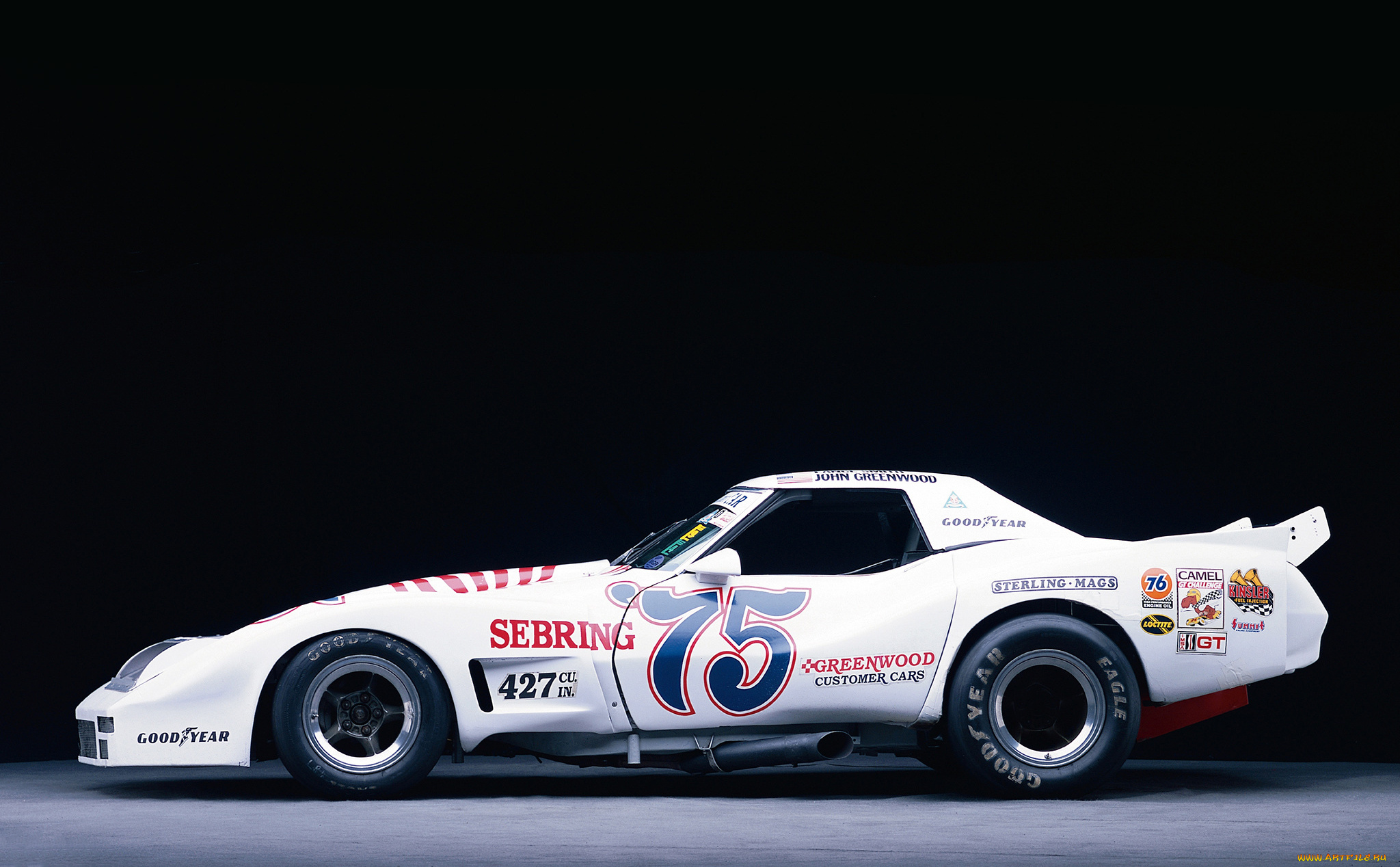 greenwood, corvette, imsa, road, racing, gt, 1974, автомобили, corvette, gt, road, racing, imsa, 1974, greenwood