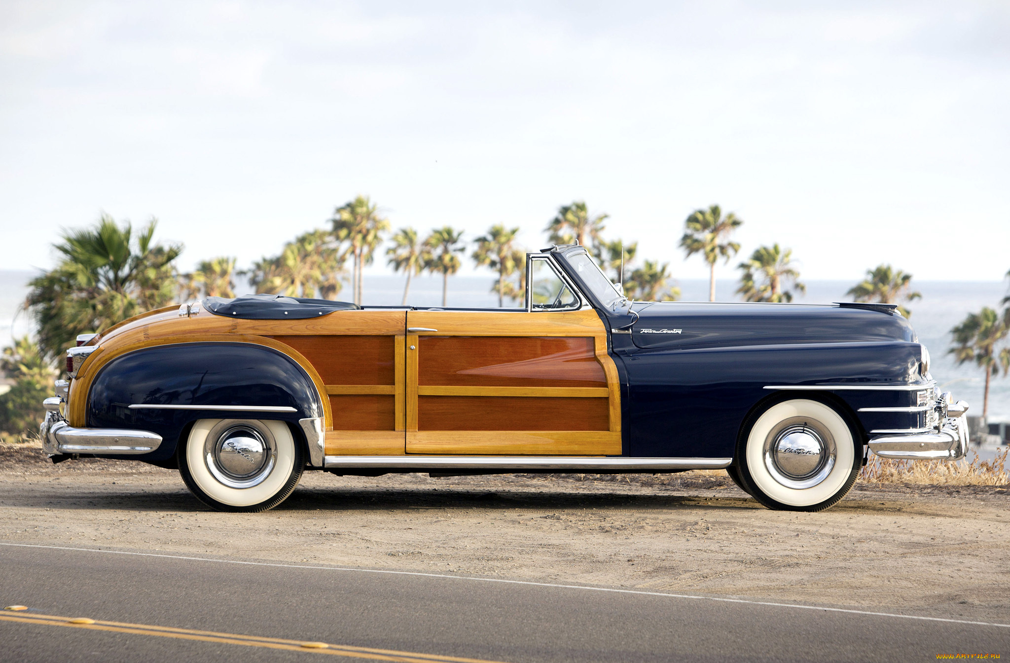 chrysler, town, &, country, convertible, 1947, автомобили, chrysler, town, convertible, country, 1947