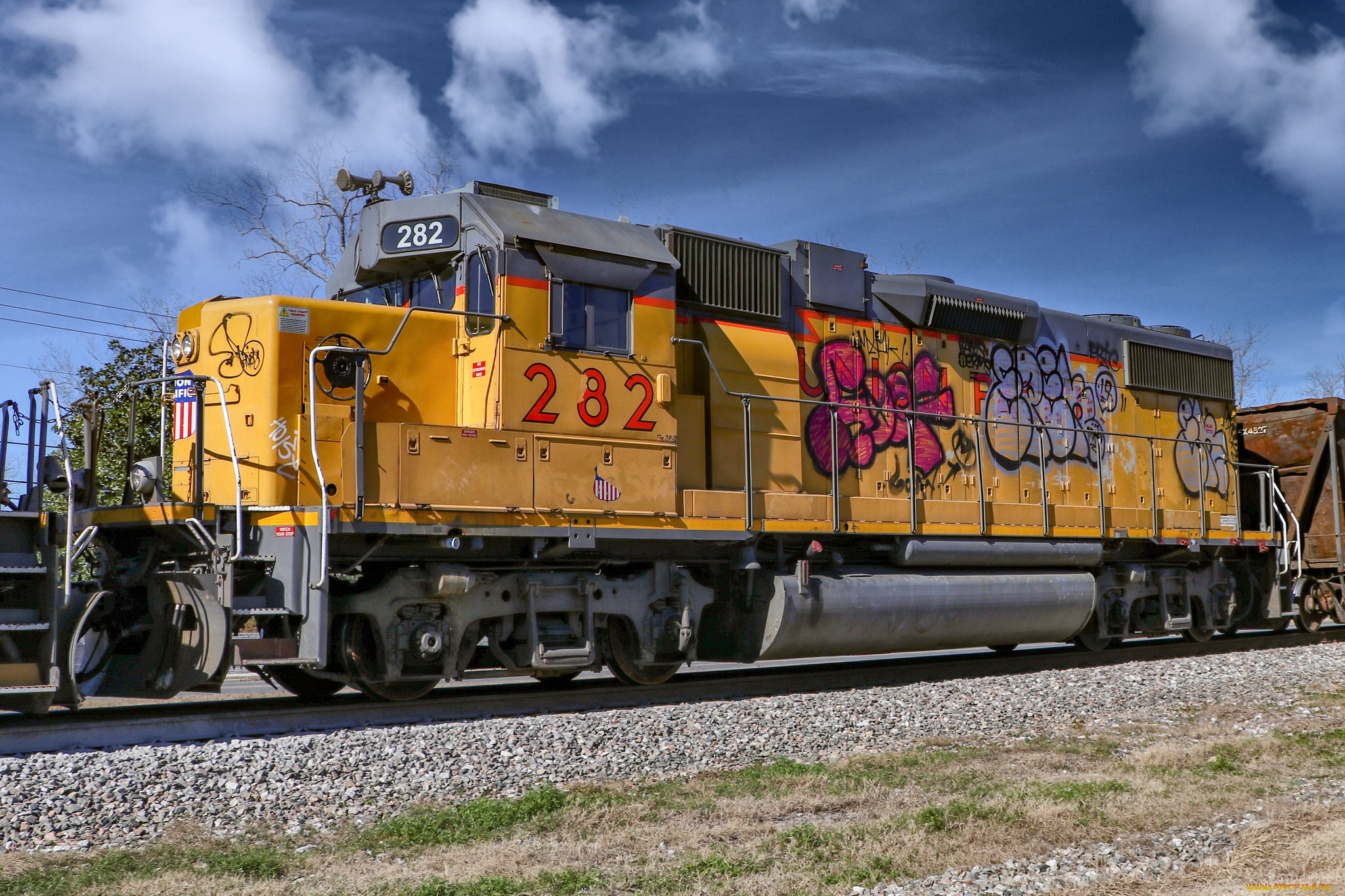 техника, локомотивы, дорога, железная