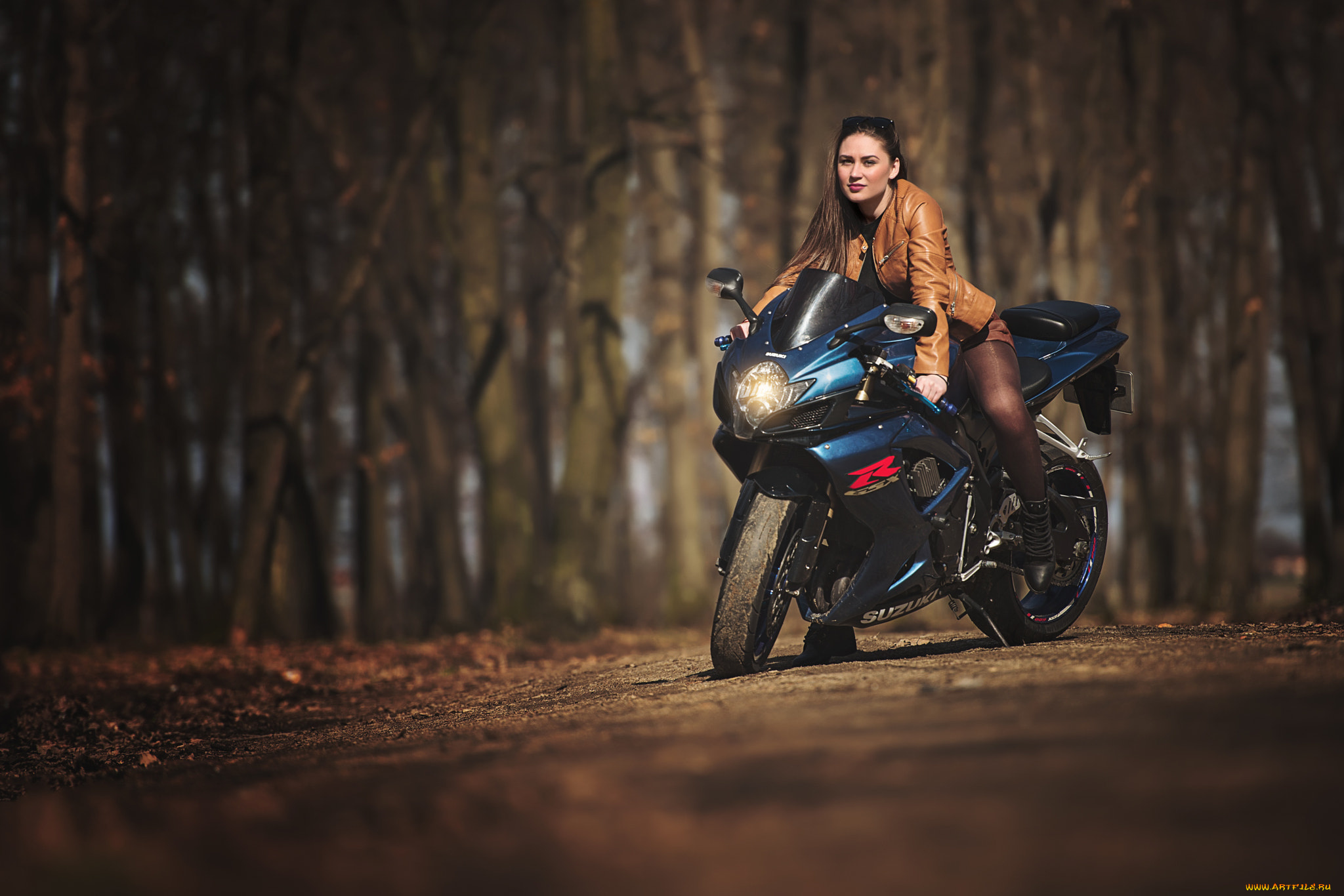 мотоциклы, мото, с, девушкой, мотоцикл, девушка