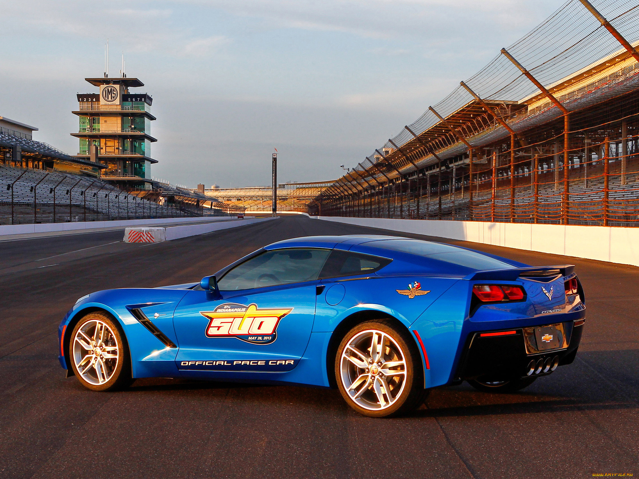 corvette, stingray, indy, 500, pace, car, 2013, автомобили, corvette, stingray, indy, 500, pace, car, 2013, blue