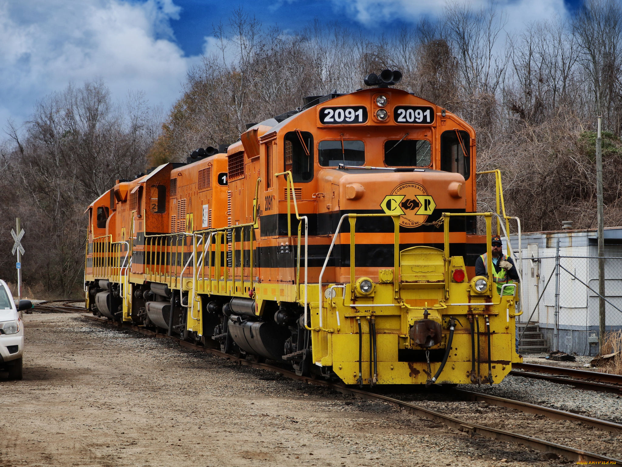 техника, локомотивы, дорога, железная
