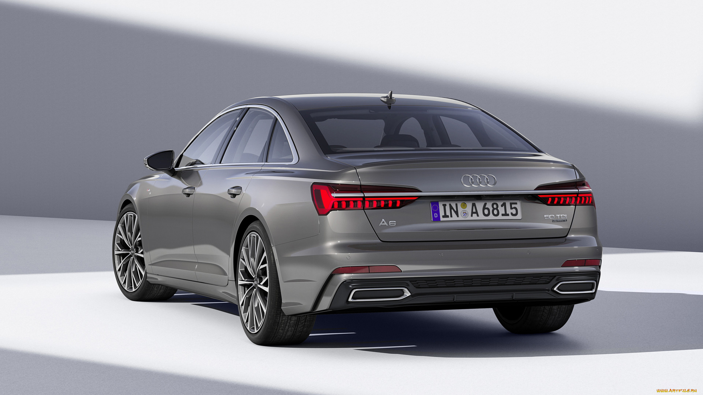 audi, a6, 2019, автомобили, audi, 2019, a6, серый