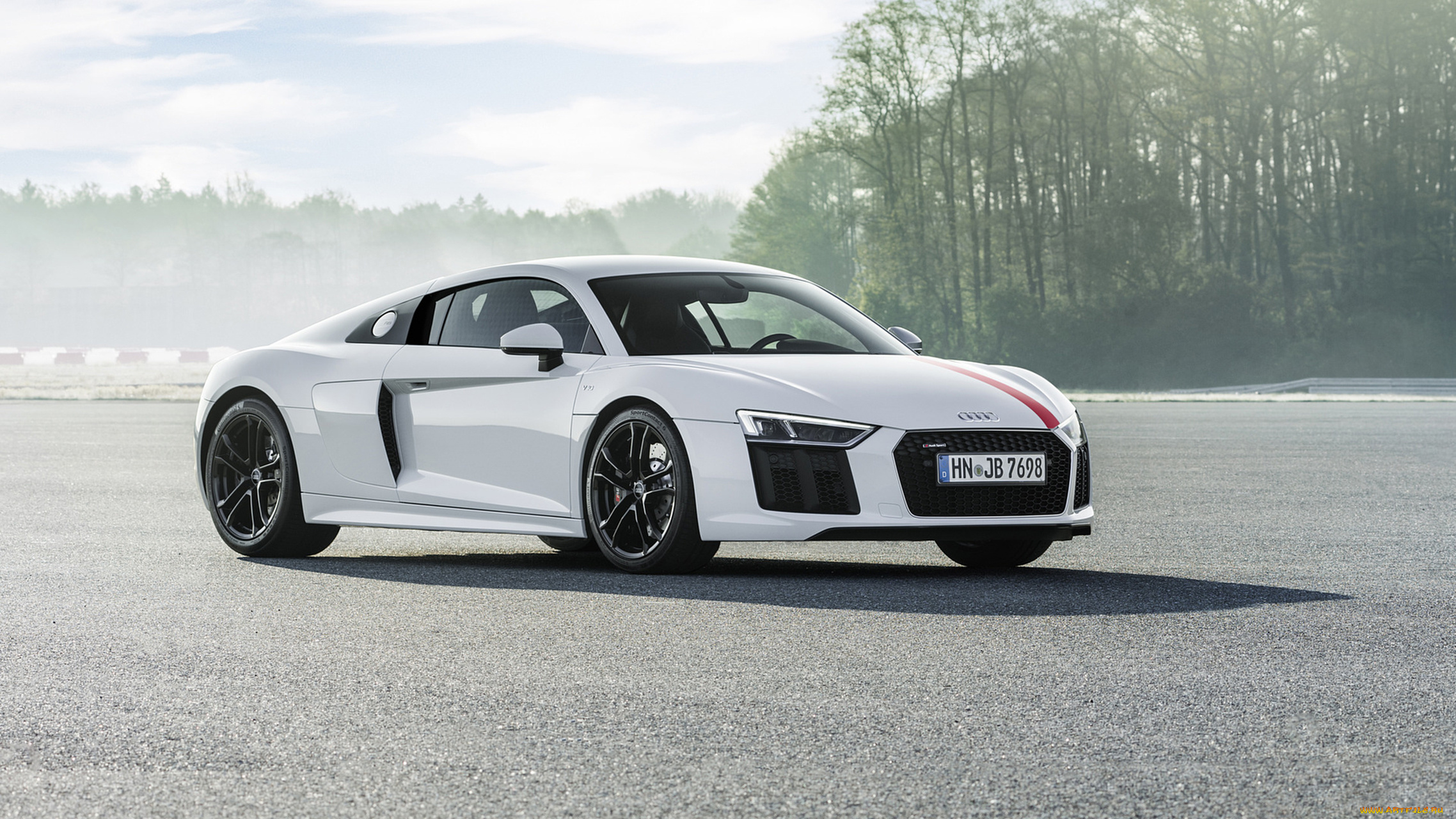 audi, r8, rws, 2018, автомобили, audi, r8, белый, 2018, rws