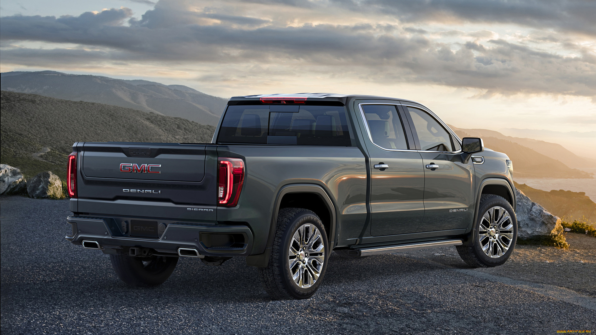 gmc, sierra, denali, 2019, автомобили, gm-gmc, gmc, sierra, denali, 2019, внедорожник