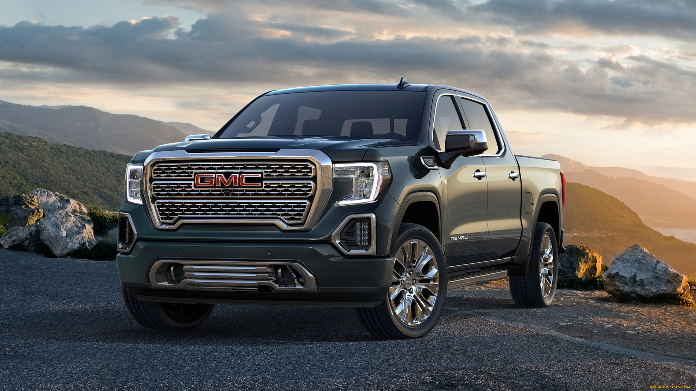 gmc, sierra, denali, 2019, автомобили, gm-gmc, gmc, sierra, denali, 2019, внедорожник