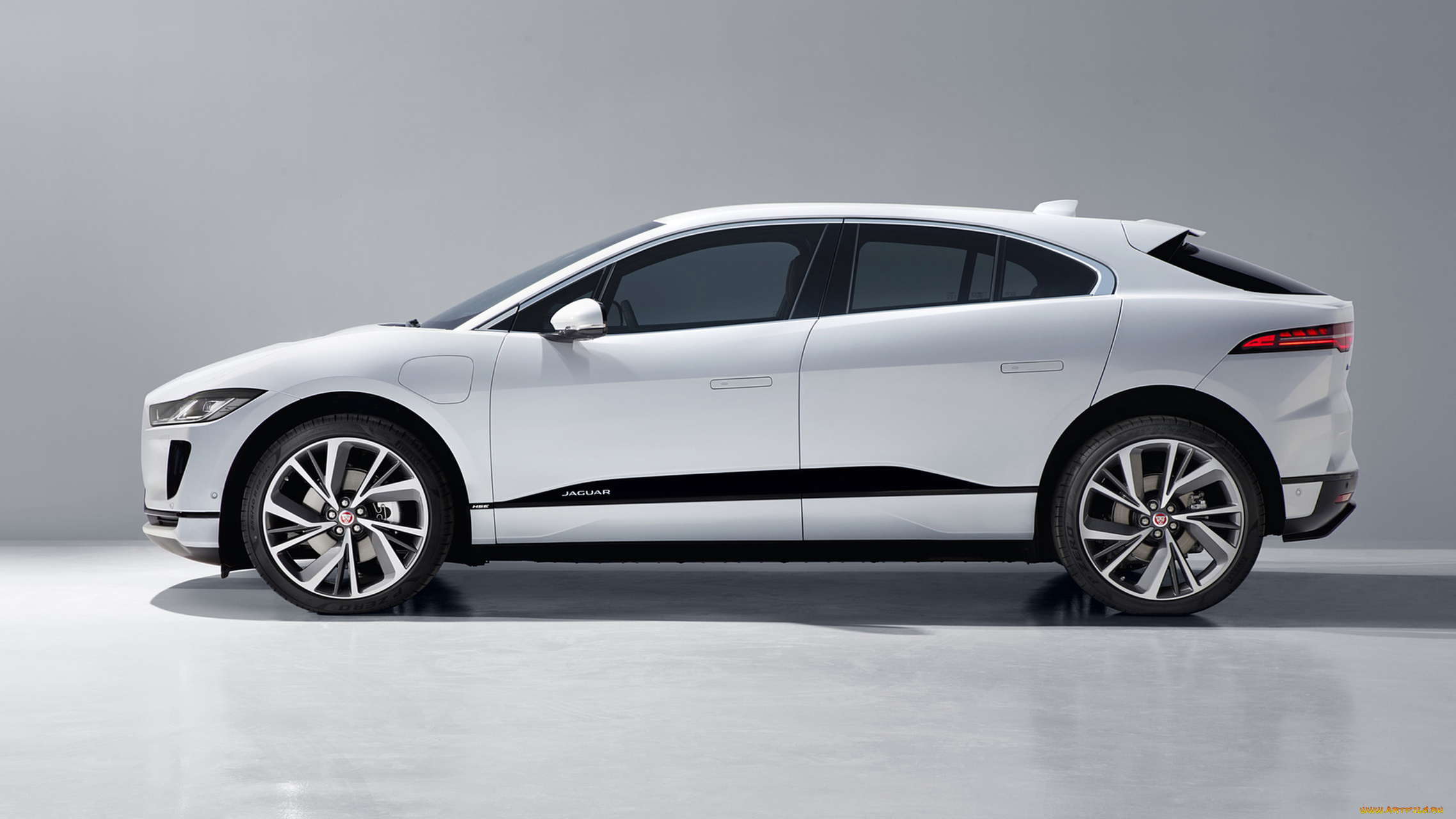 jaguar, i-pace, 2019, автомобили, jaguar, i-pace, 2019, белый