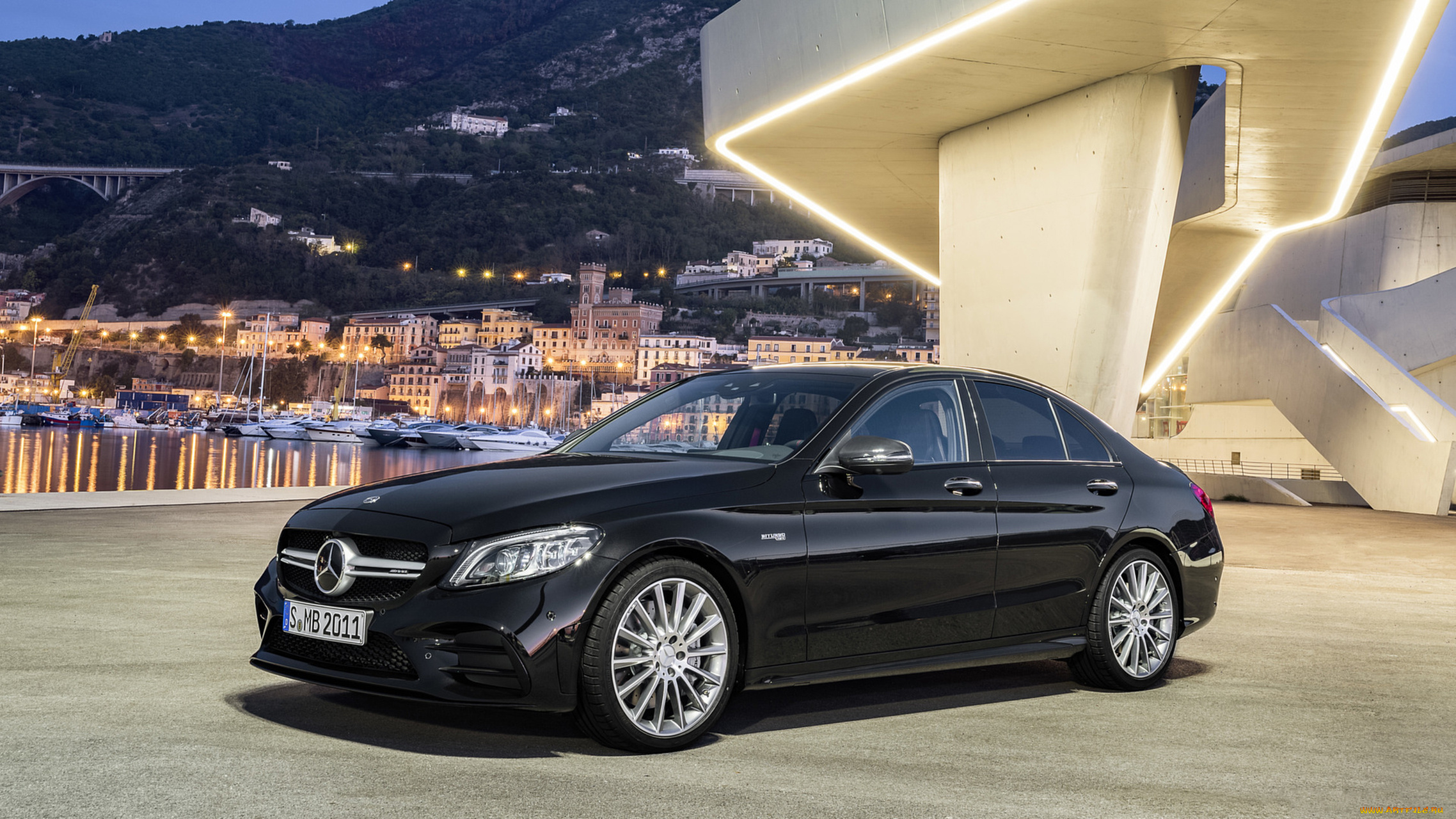 mercedes-benz, amg, c43, 4matic, 2019, автомобили, mercedes-benz, чёрный, 2019, 4matic, c43, amg
