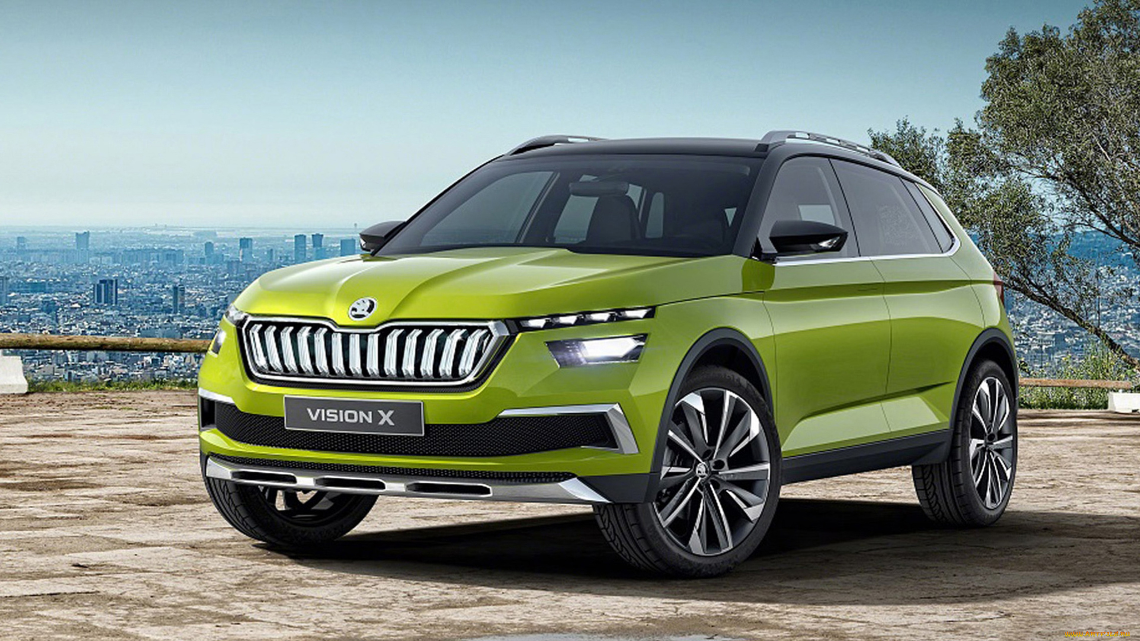 skoda, vision, x, concept, 2018, автомобили, skoda, vision, 2018, x, concept