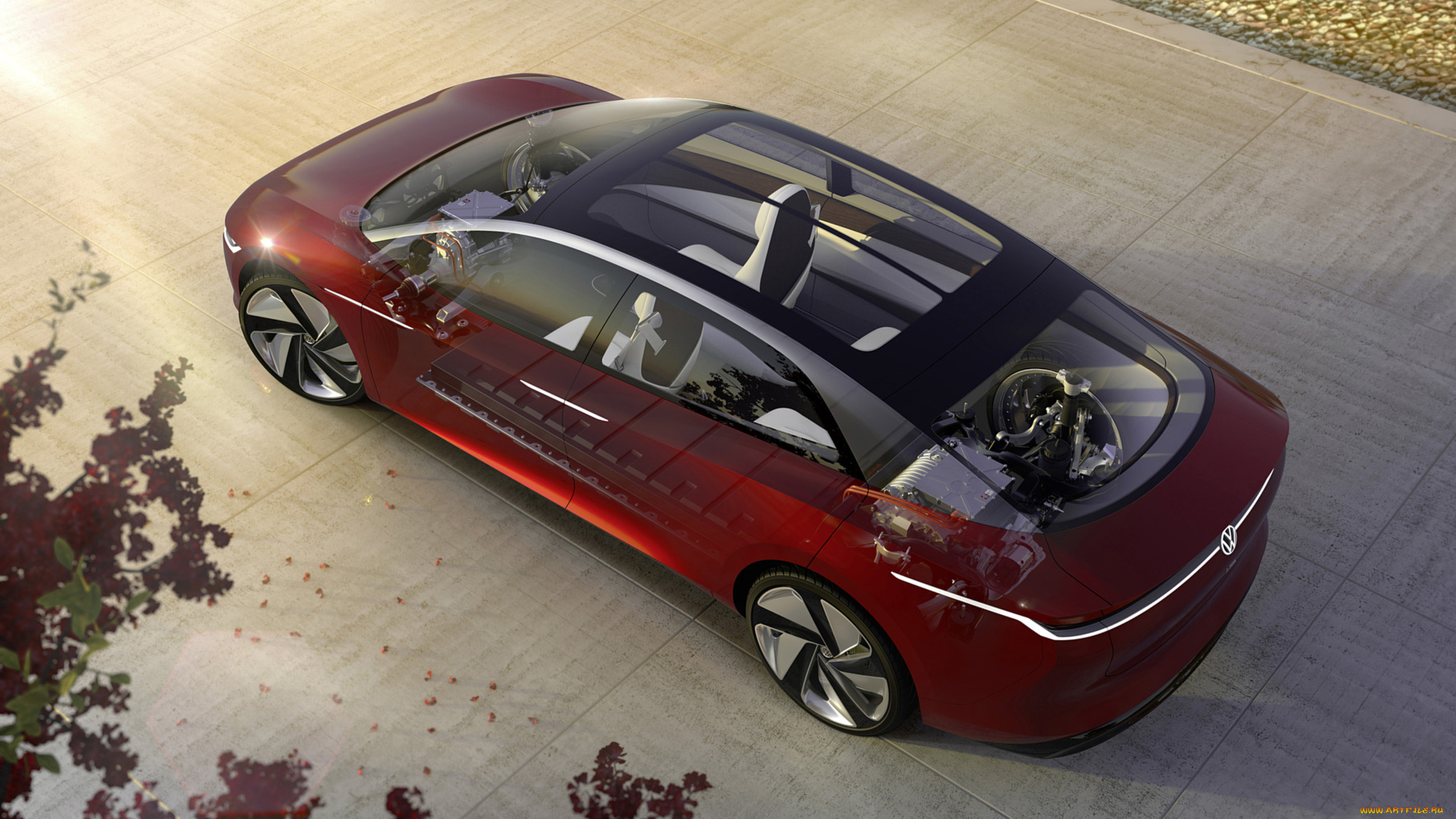 volkswagen, i, , vizzion, concept, 2018, автомобили, volkswagen, vizzion, i, d, 2018, concept