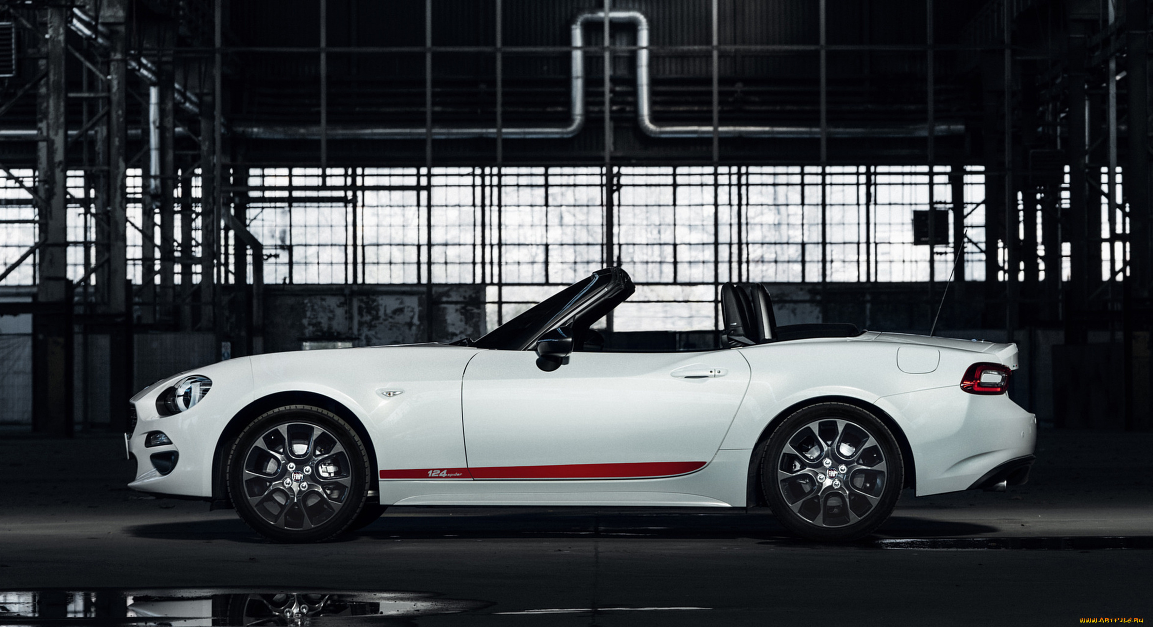 fiat, 124, spider, s-design, 2018, автомобили, fiat, белый, 2018, s-design, spider, 124