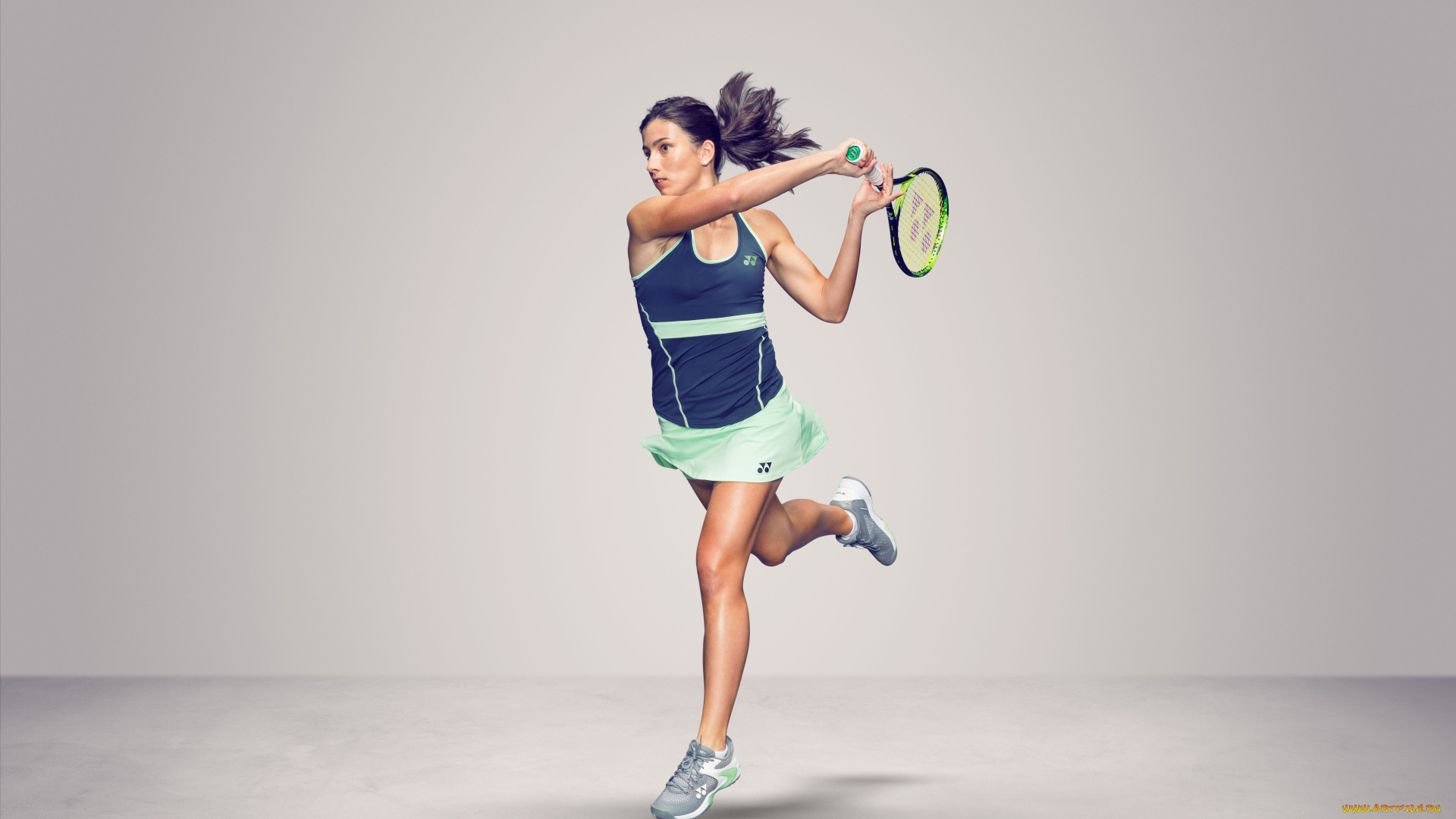 спорт, теннис, anastasija, sevastova, фон, девушка, взгляд, тениис