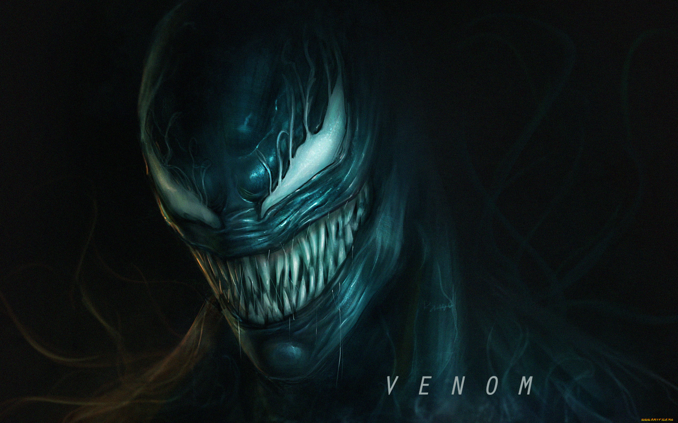 рисованное, кино, веном