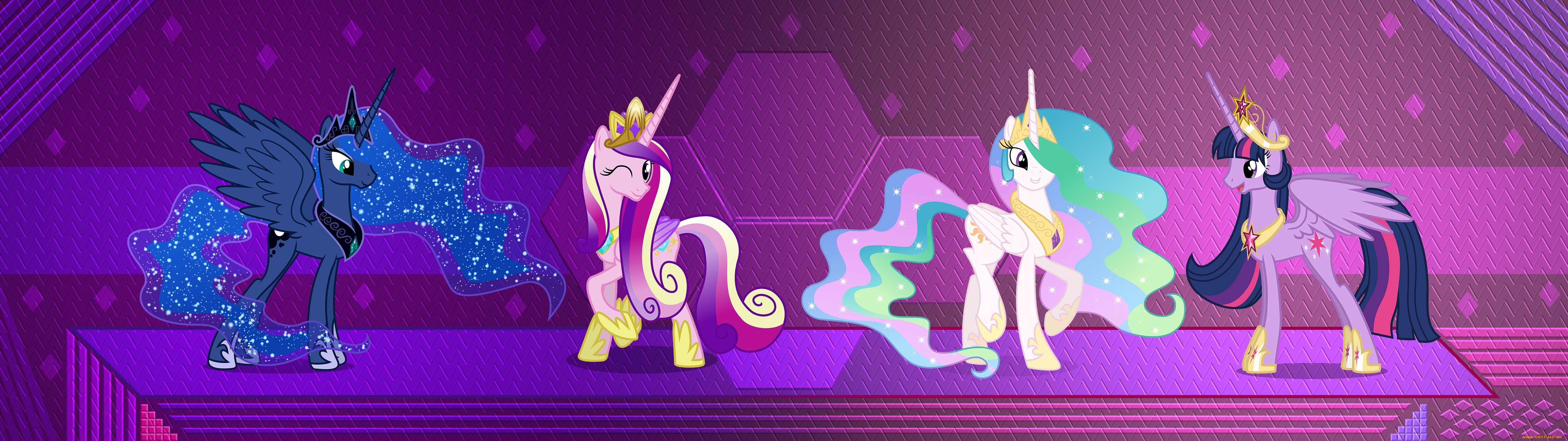 мультфильмы, my, little, pony, пони, фон