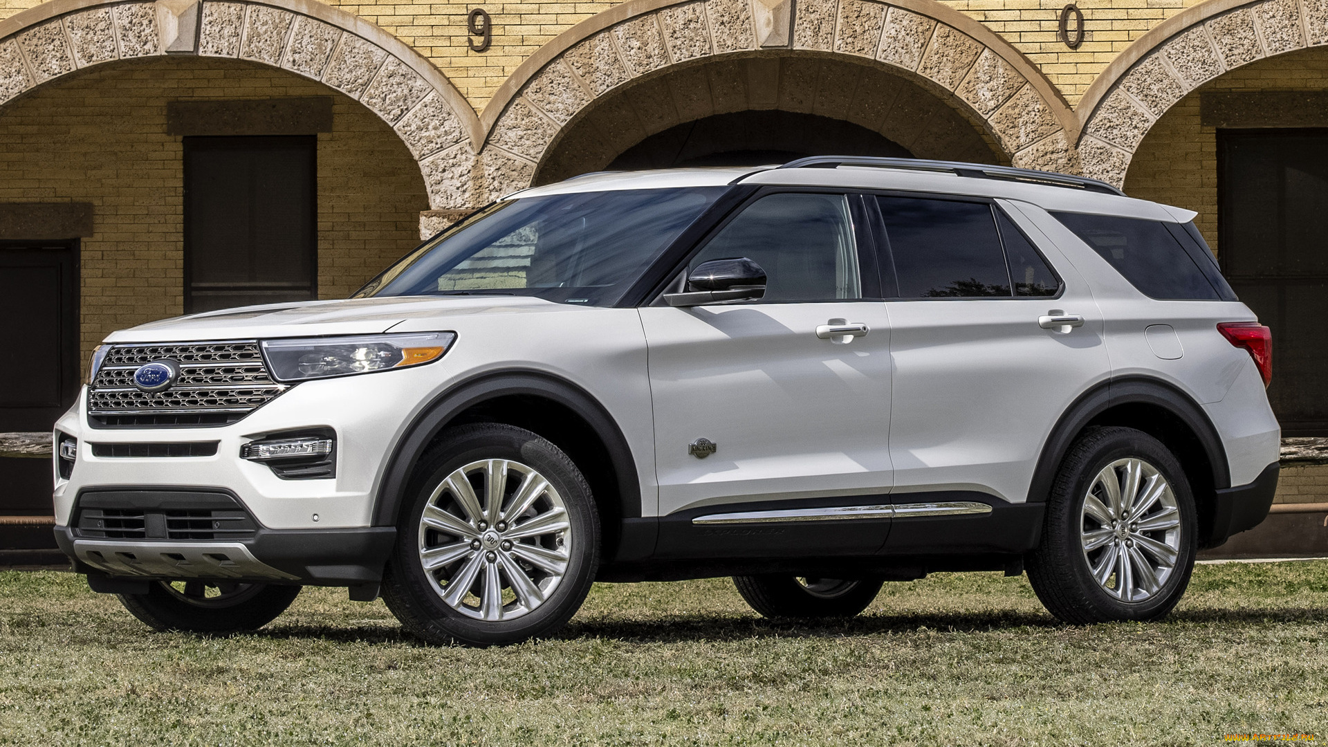 ford, explorer, king, ranch, 2021, автомобили, ford, explorer, king, ranch, 2021