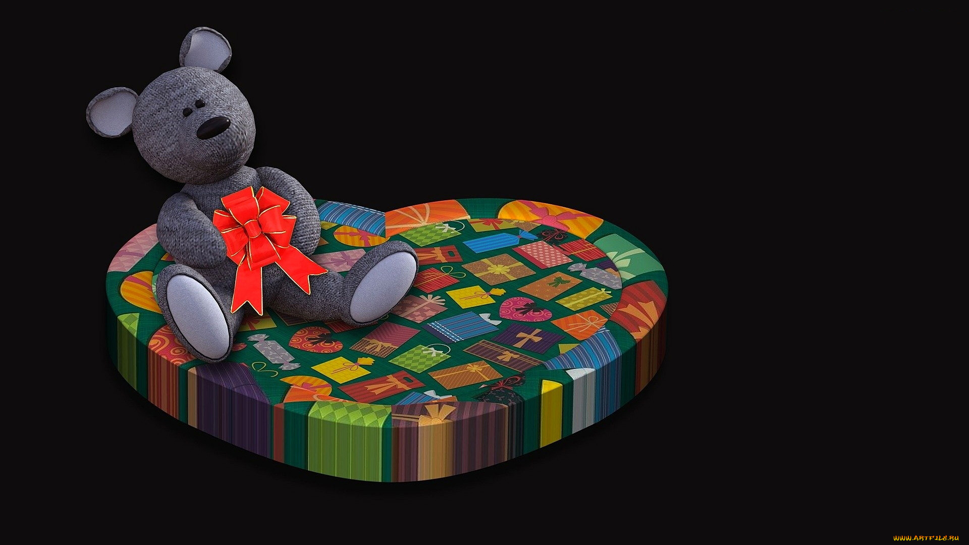 разное, игрушки, медвежонок