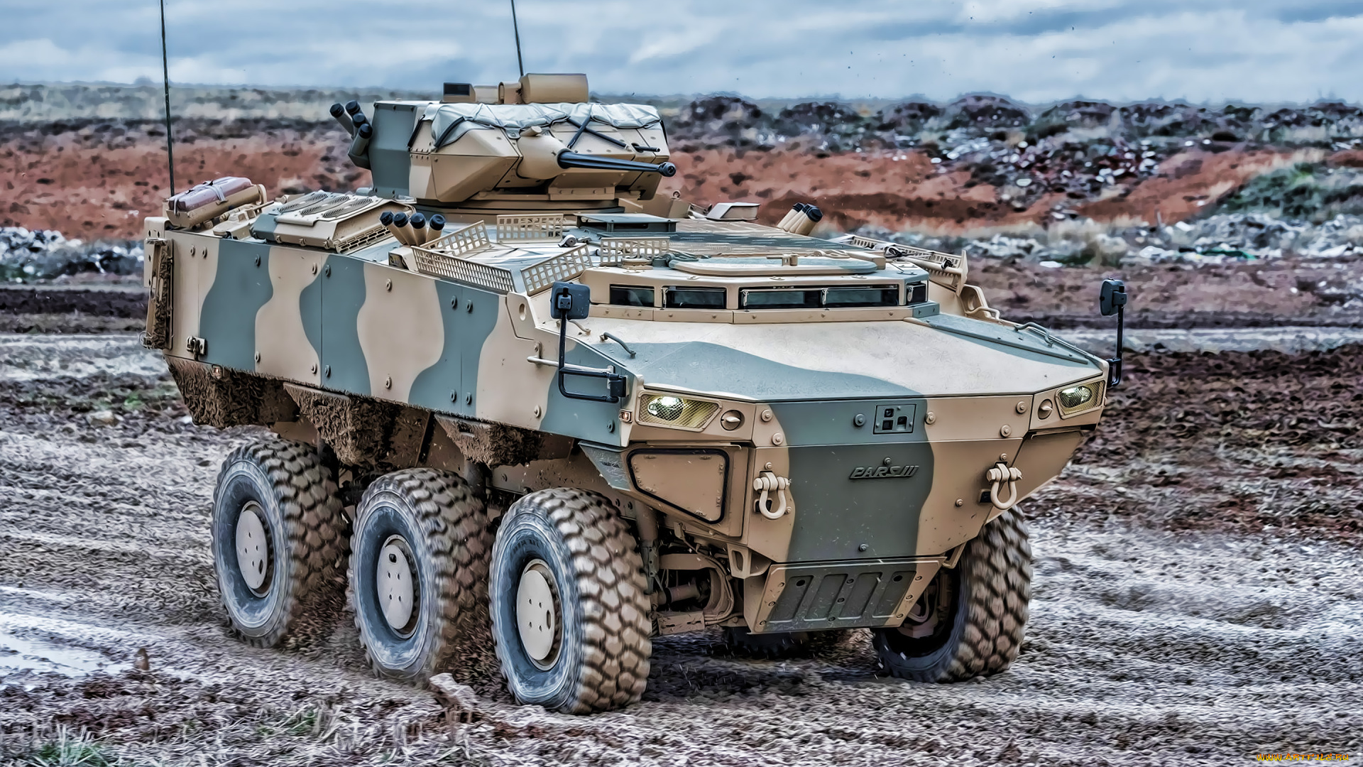 техника, военная, техника, бронетранспортер, многоцелевой, бронированная, машина, fnss, pars, 3, турция, 6х6