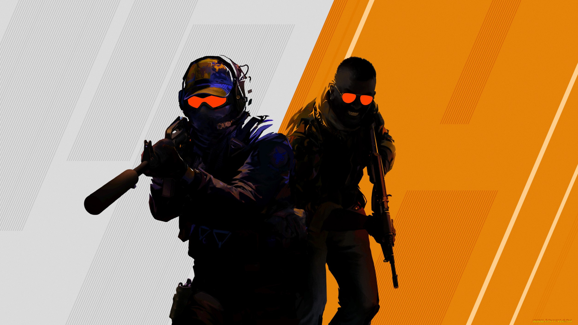 видео, игры, counter, strike, солдаты, оружие