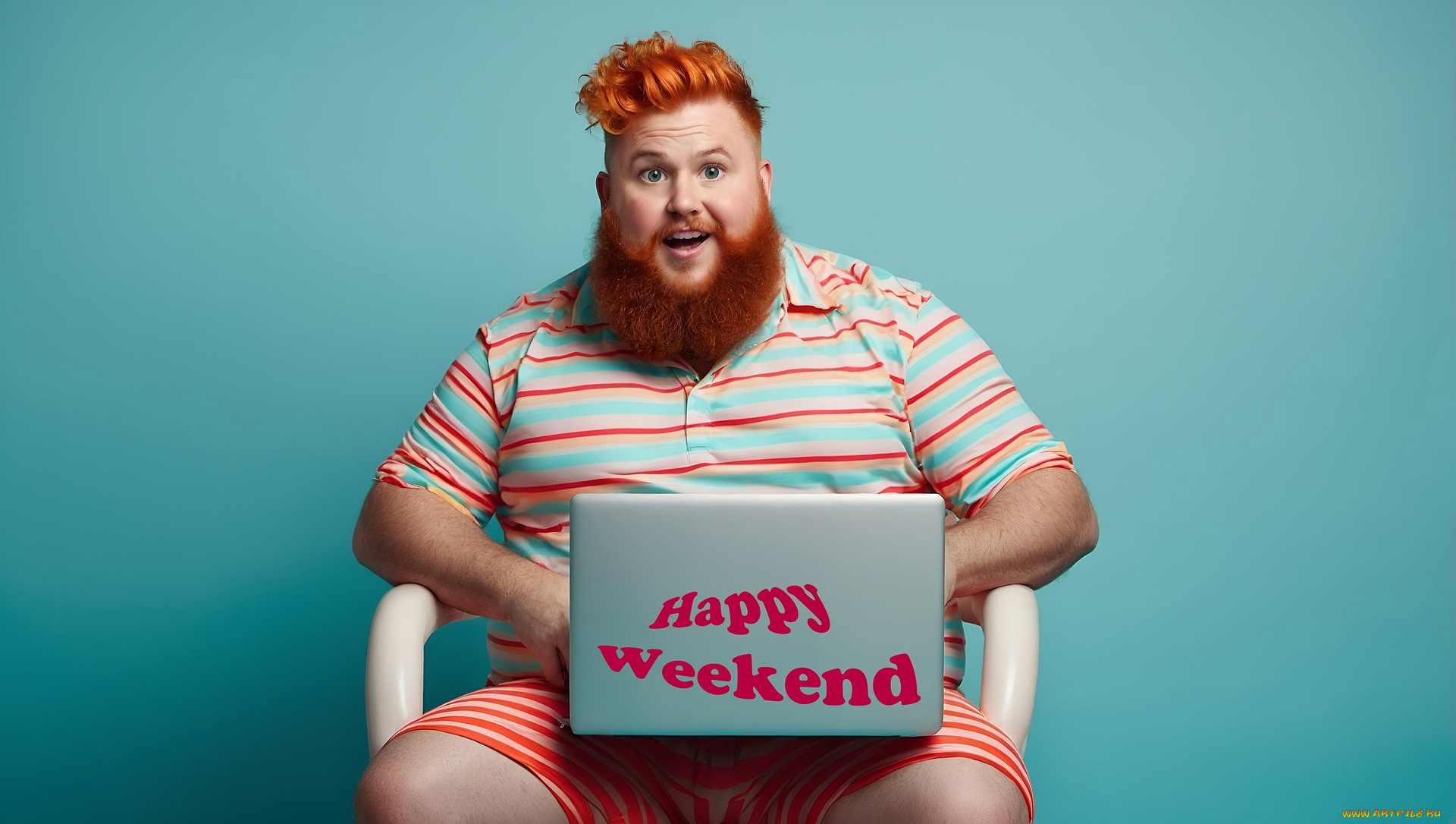 3д, графика, люди, , people, рыжеволосый, мужчина