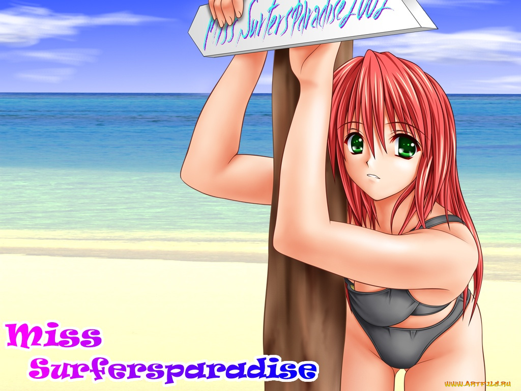 аниме, miss, surfersparadise