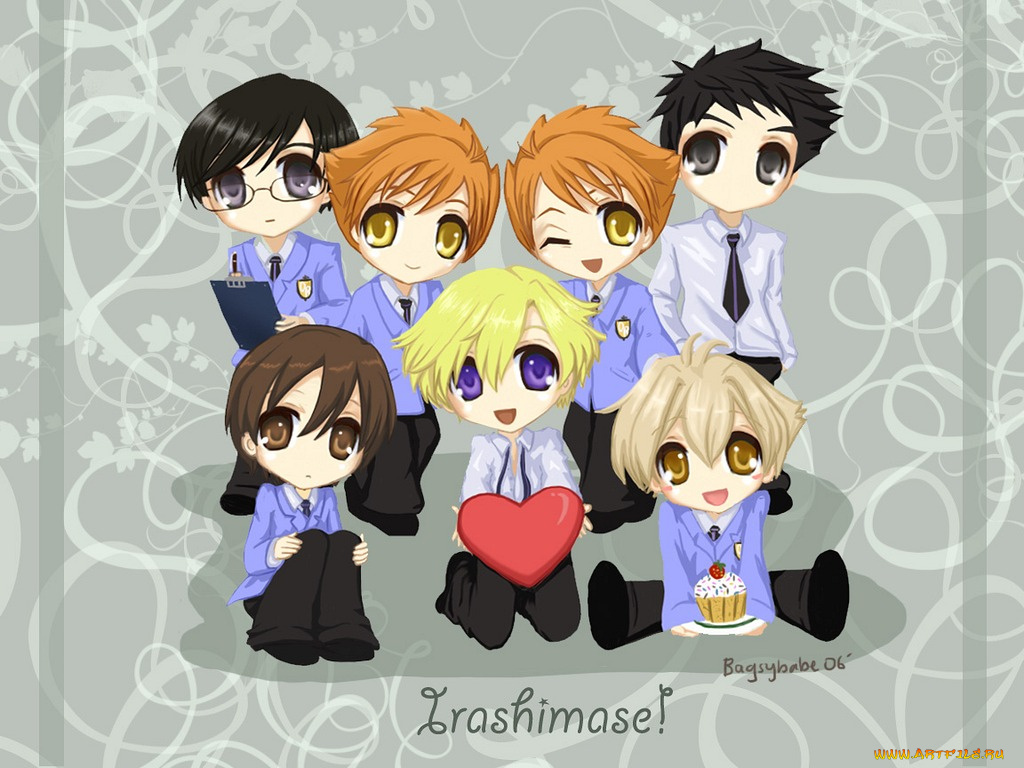 аниме, ouran, high, school, host, club