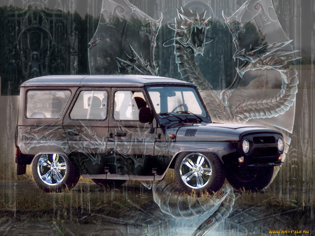 автомобили, уаз