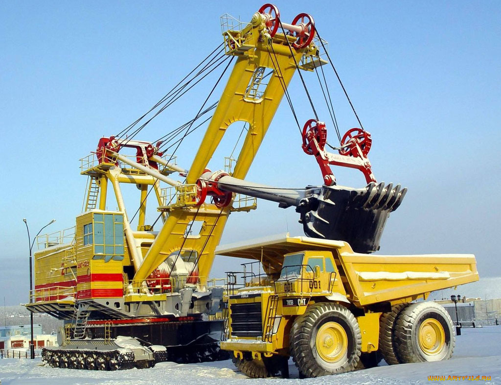 техника, экскаваторы