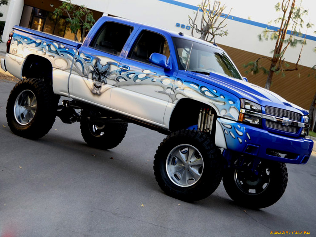 автомобили, custom, pick, up