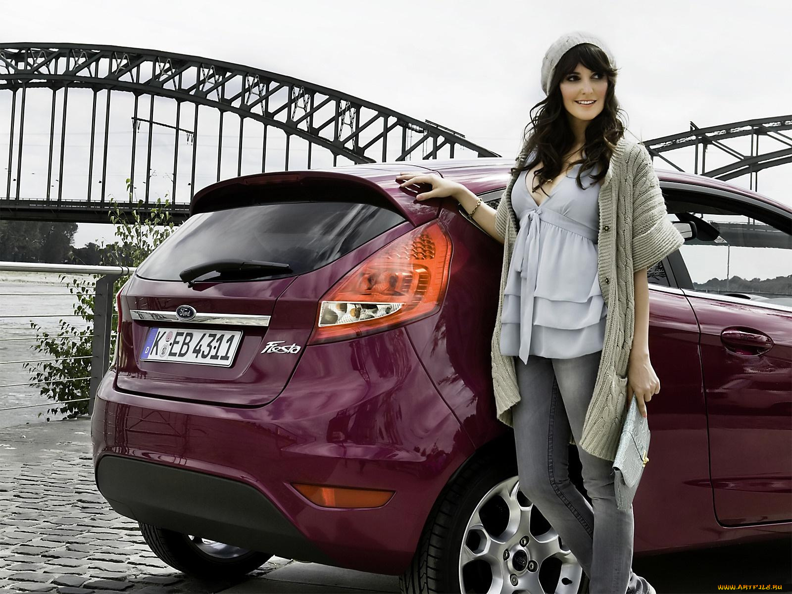 автомобили, авто, девушками