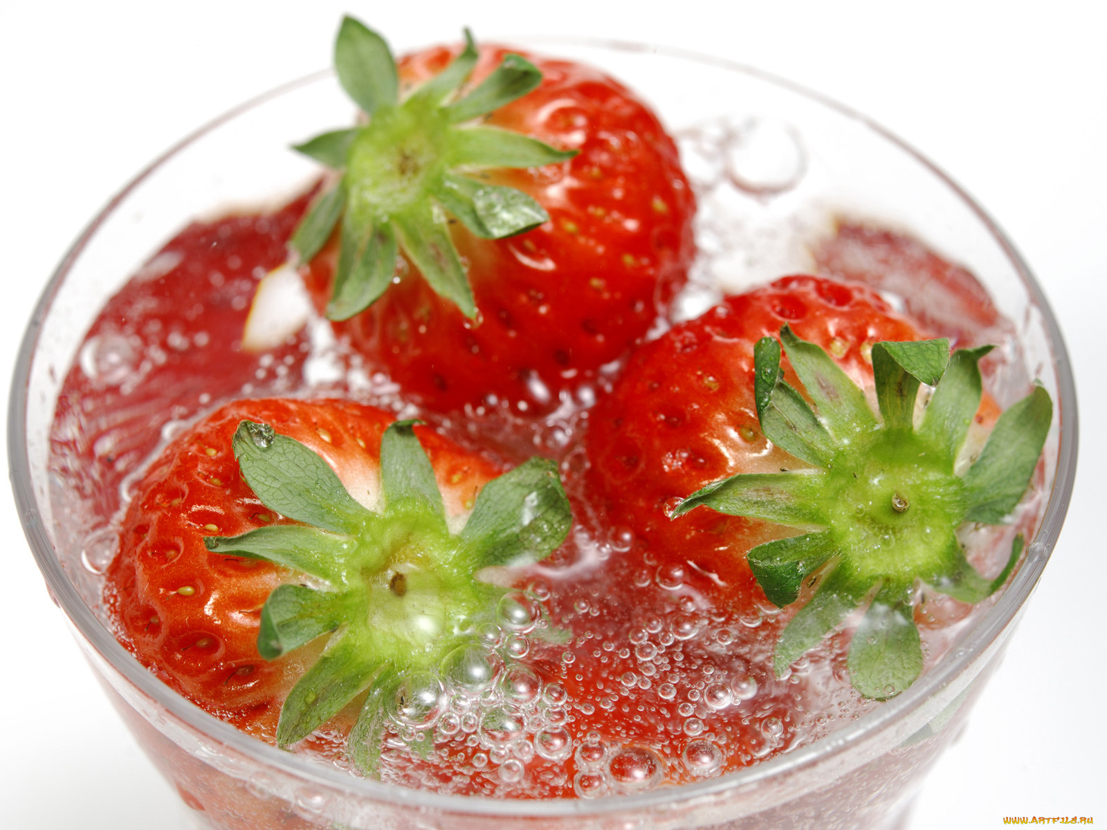 еда, клубника, земляника