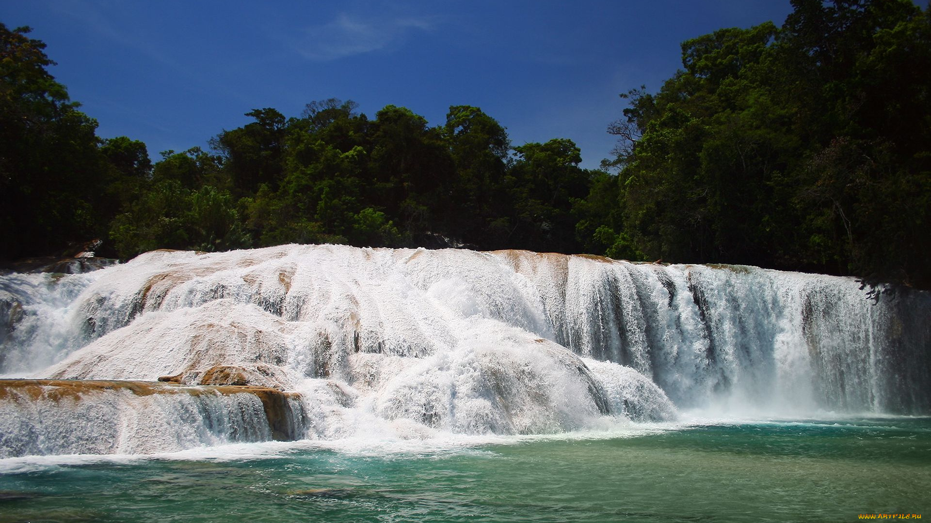 природа, водопады