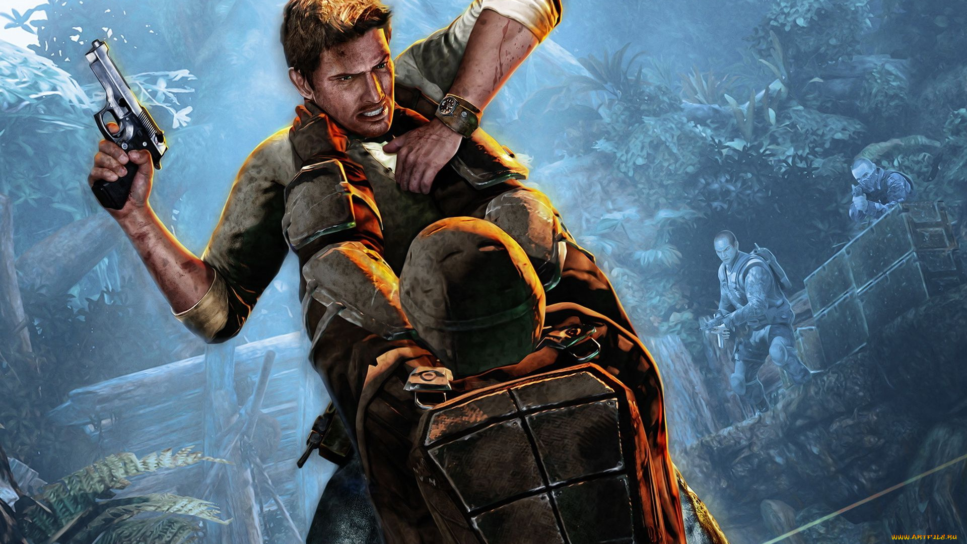 видео, игры, uncharted, among, thieves