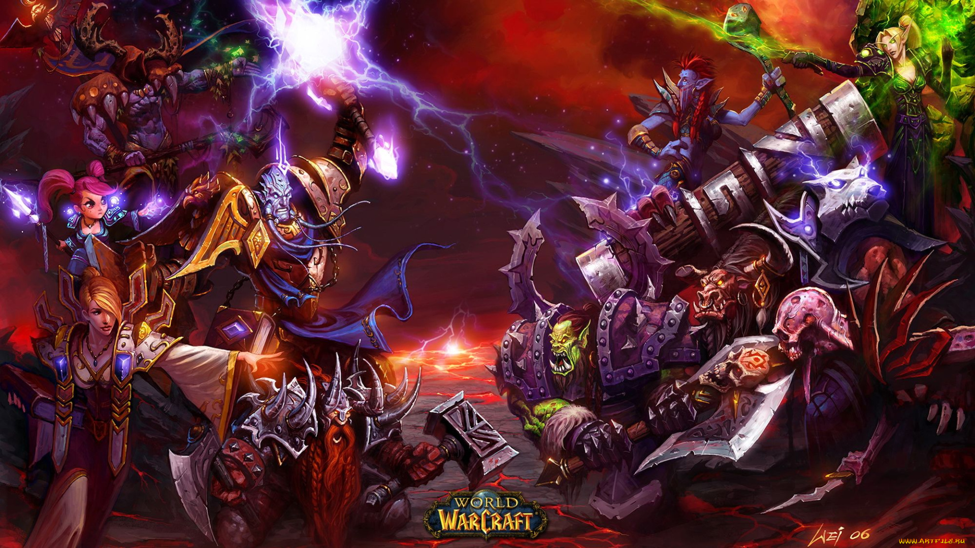world, of, warcraft, видео, игры, the, burning, crusade