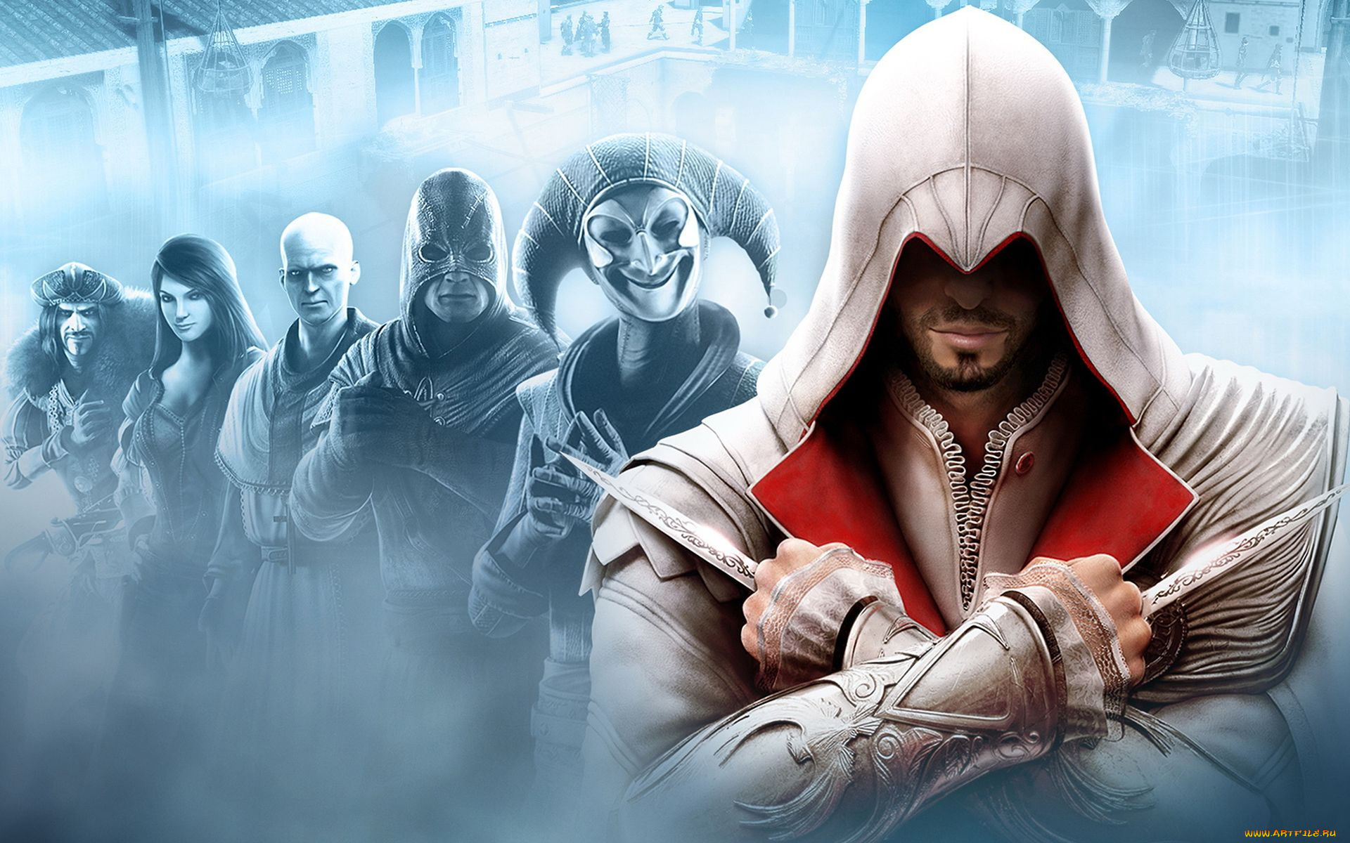 assassin`s, creed, brotherhood, видео, игры