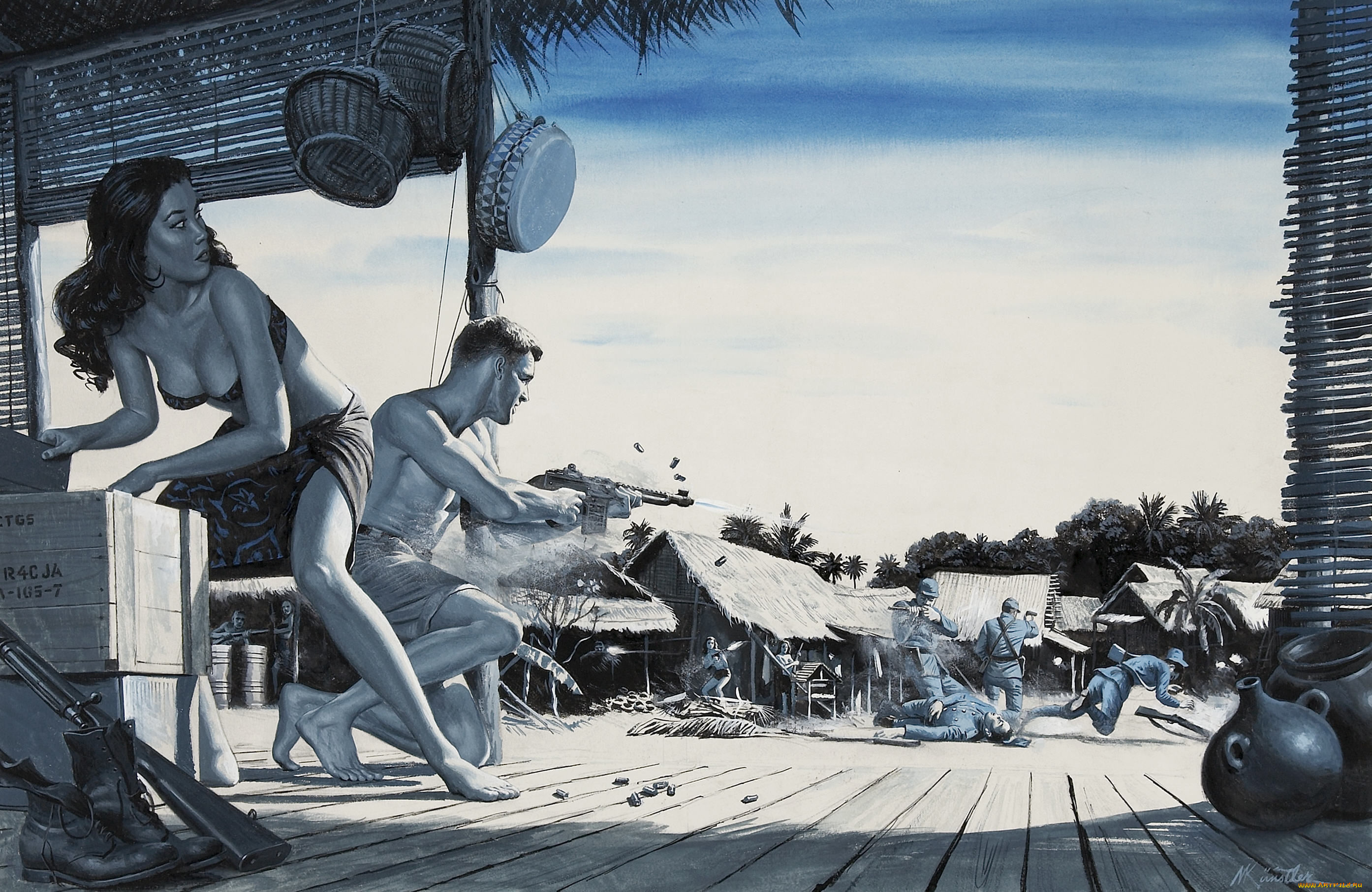 рисованные, mort, kunstler