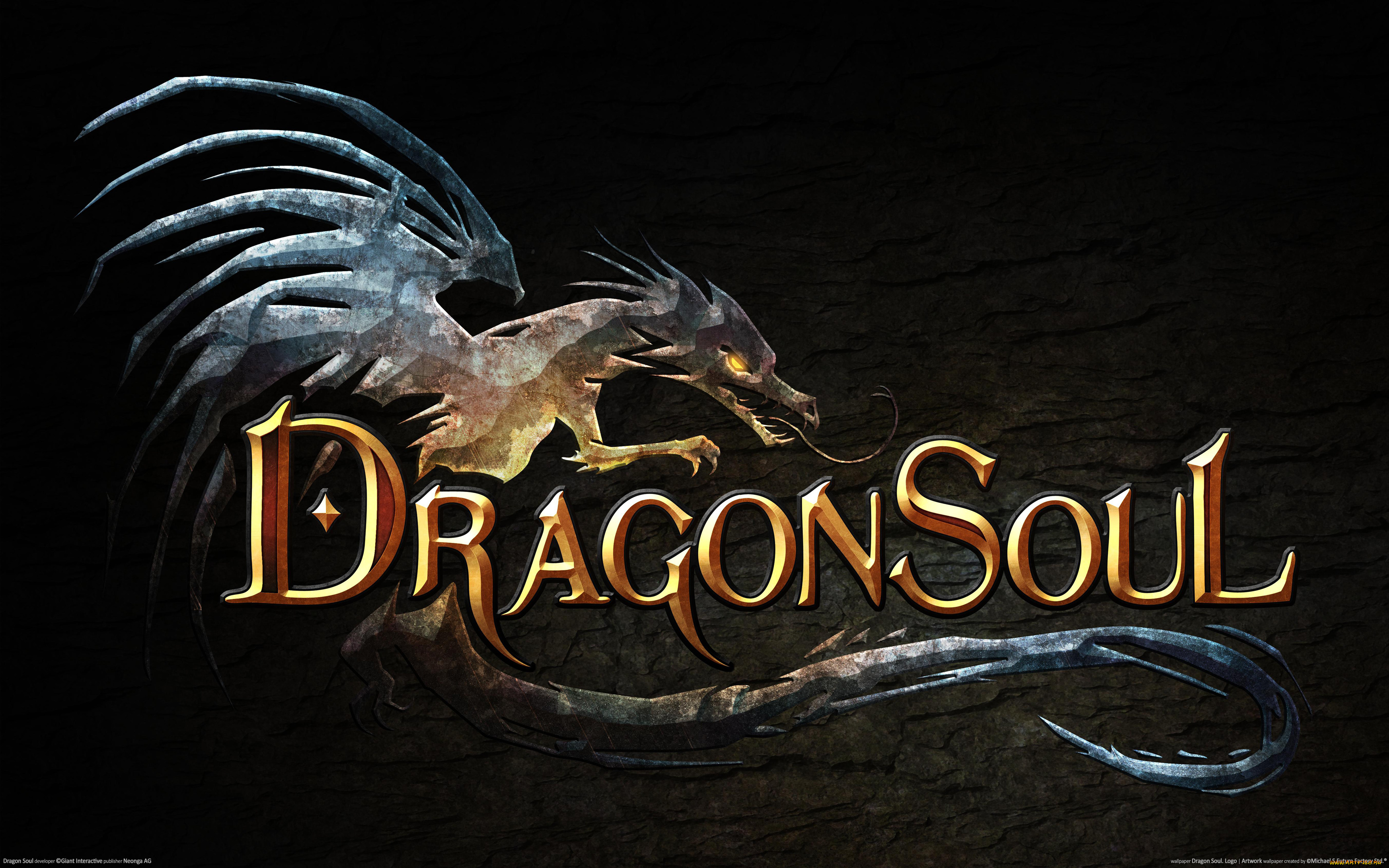dragon, soul, logo, видео, игры