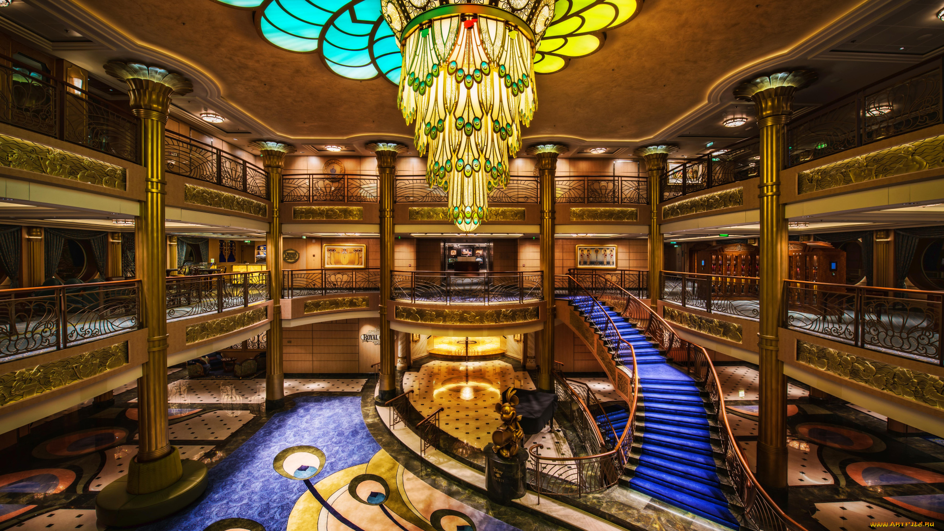 интерьер, холлы, лестницы, корридоры, hdr