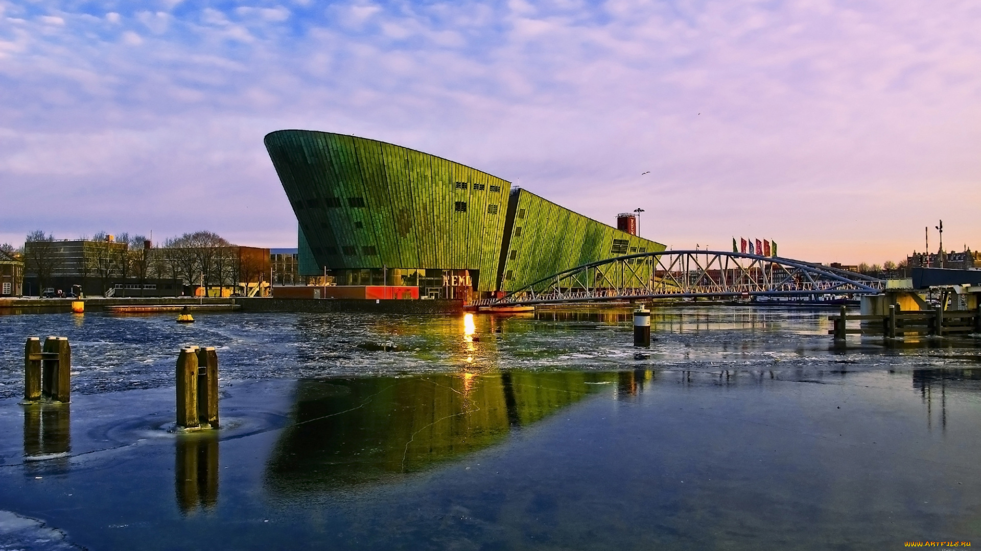 города, амстердам, нидерланды, музей