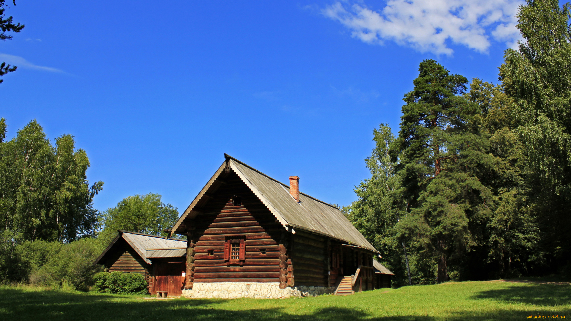 московская, область, выхино, разное, сооружения, постройки, дом, роща