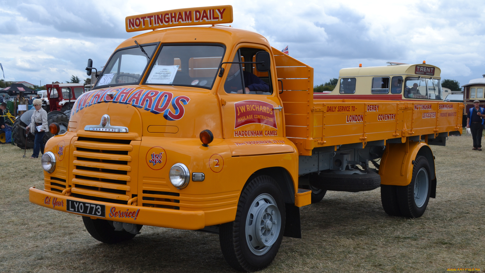 1954, bedford, s, type, автомобили, bedford, тяжёлый, грузовик, кузов