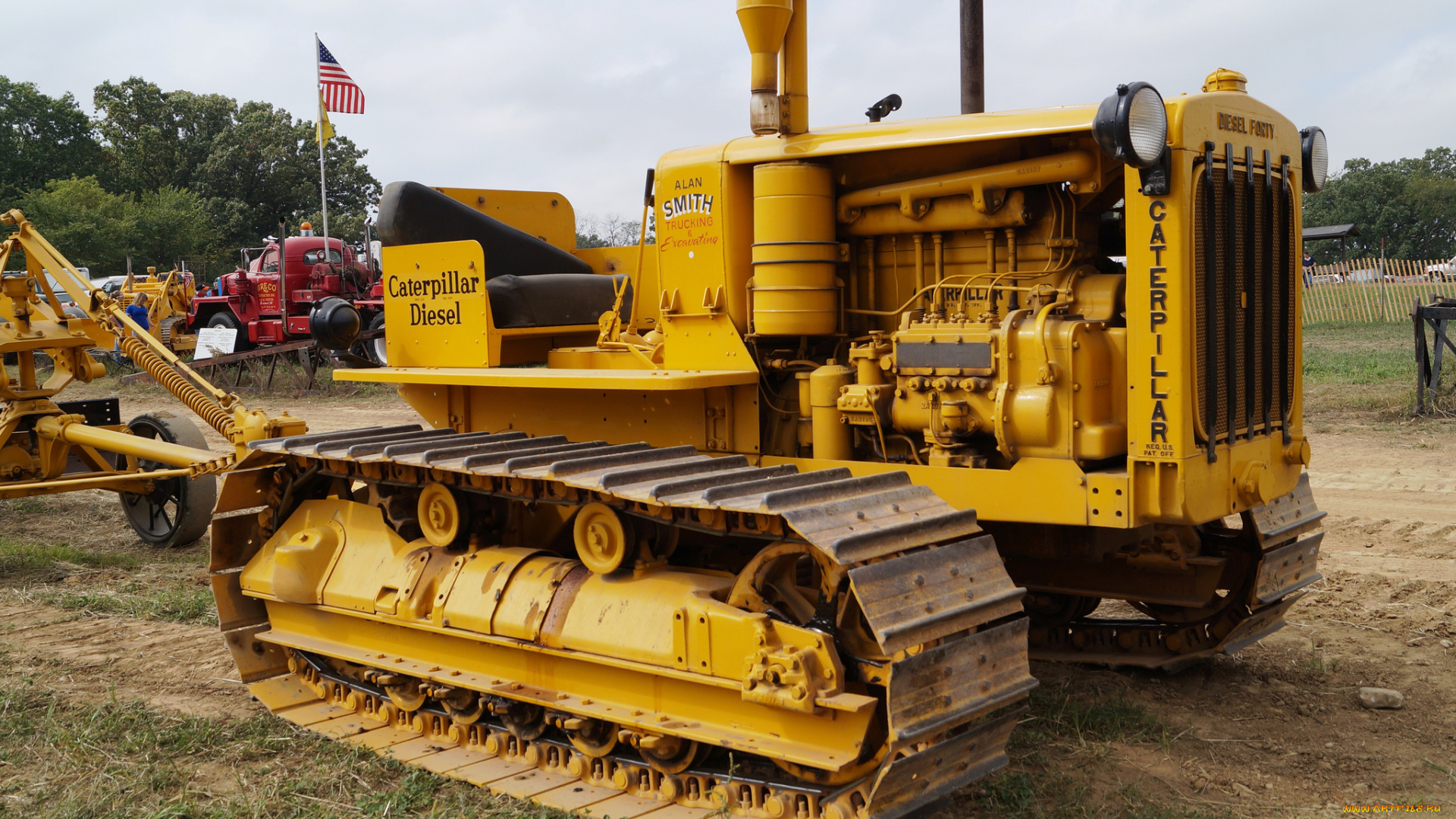 caterpillar, diesel, 40, crawler, tractor, техника, тракторы, на, гусенецах, гусеницы, трактор