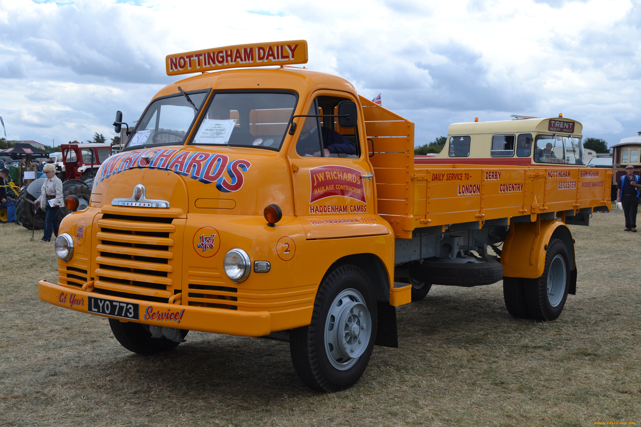 1954, bedford, s, type, автомобили, bedford, тяжёлый, грузовик, кузов