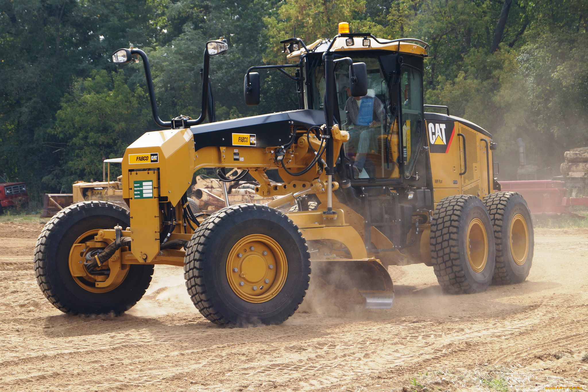 caterpillar, grader, 120m, awd, техника, грейдеры, работы, дорожные, грейдер