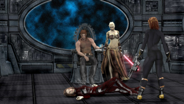 Картинка 3д+графика fantasy+ фантазия оружие девушки