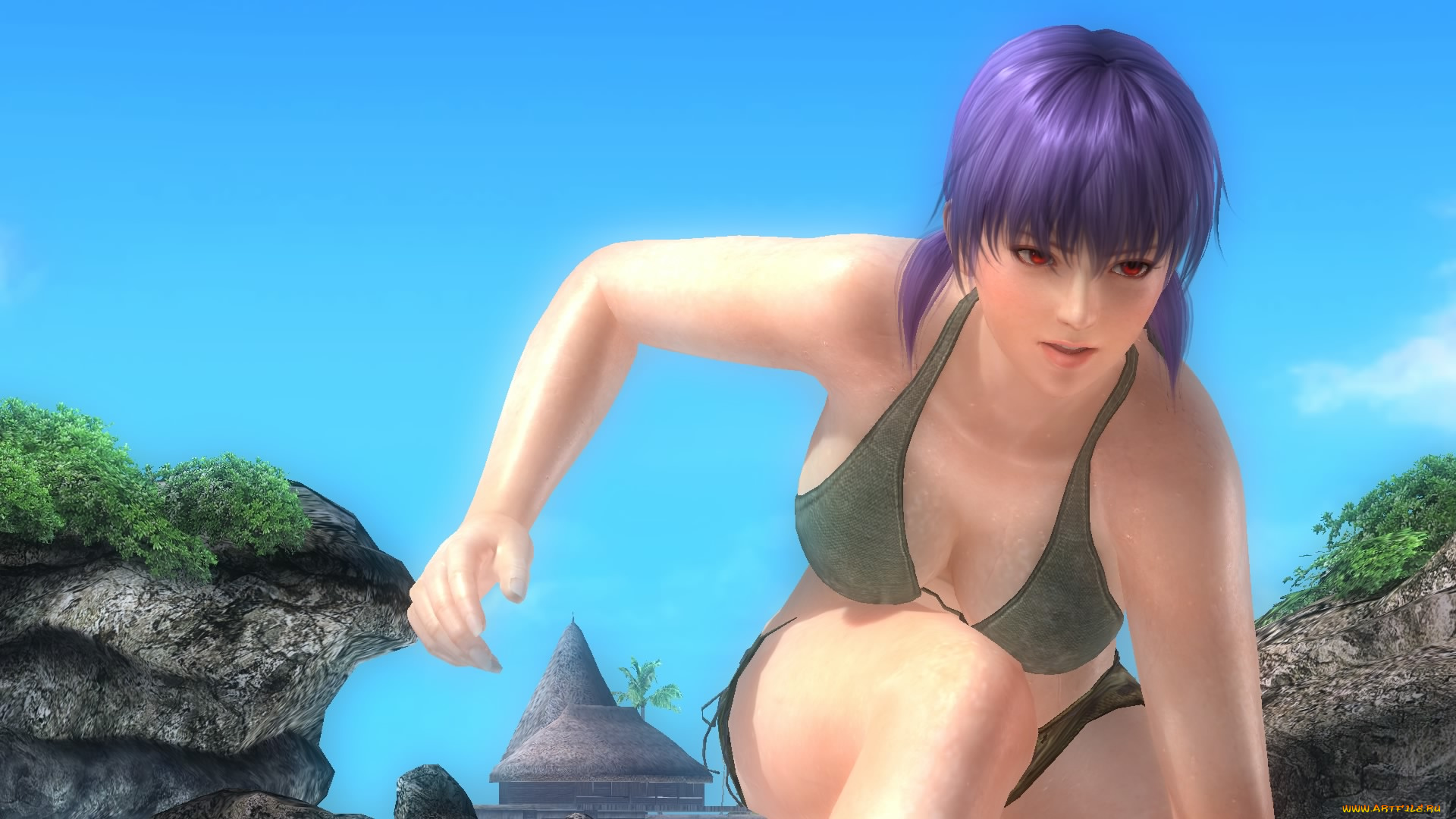 3д, графика, аниме, , anime, взгляд, девушка, фон